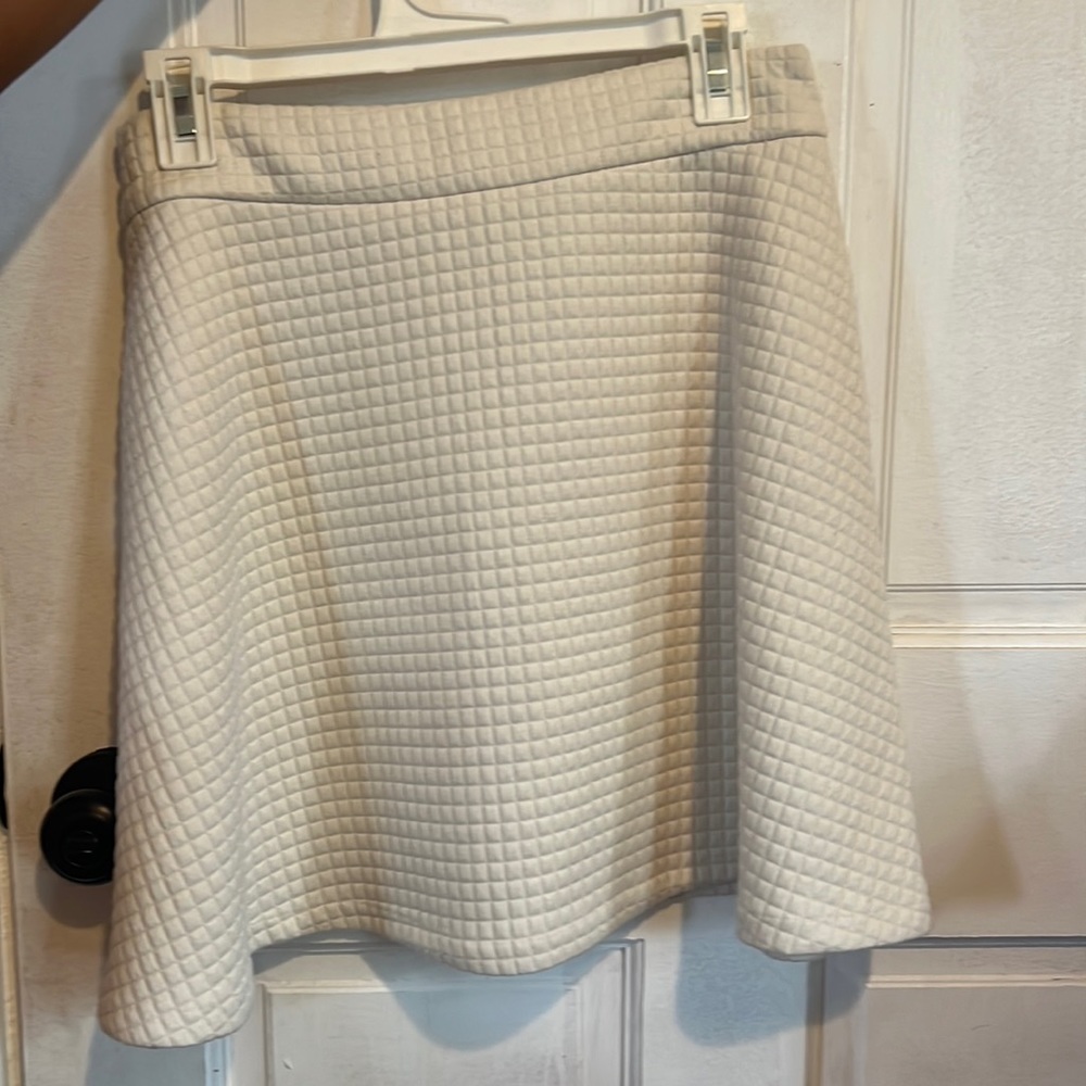 Size 6 jcrew quilted skirt